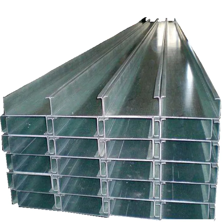 ASTM laminé à chaud 304 316 316L en acier inoxydable U Channel bar C Purlin C canal métal bâtiment acier U faisceau acier profil