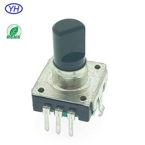 Yh Marke Hochwertiges PEC12 RE130F EC12 Anpassung 12 Impuls 24 Impuls 5-poliger Drehgeber mit Drucksc halter 12 24 Rast - Product Image 3