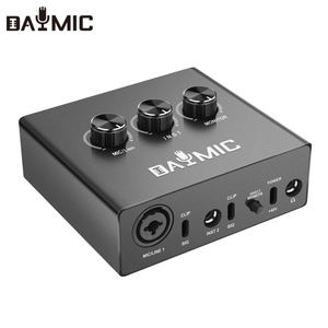 USB <strong>Audio</strong> <strong>Interface</strong> <strong>16</strong> Bit 48 kHz True Stereo Sound Card 1x XLR/TRS 1x 1/4&quot; 2X RCA USB for PC/Win/Mac Recording Sound Cards - Product Image 2