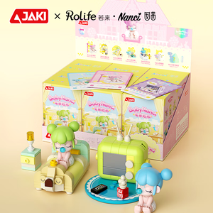 JAKI yaratıcı DIY Nanci günlük yaşam kör kutu sevimli rakamlar plastik rakamlar eğitim yapı taşı oyuncak çocuklar için - Product Image 6