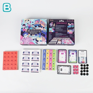 OEM/ODM Free Custom Fun Card <strong>Game</strong> Set for Kids Paper Board <strong>Game</strong> With Token Printed Fun Pattern Customized Design - Product Image 2