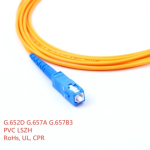光纤Fc sc Apc Upc，2.0毫米3.0毫米，单模光纤，sc至Lc拼布光纤跳线 - Product Image 2