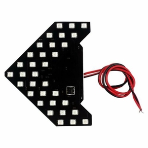 33SMD Sequential <strong>LED</strong> Dynamic Arrows <strong>LED</strong> Arrow Panel for Car Rear View Mirror Indicator Turn Signal Light - Product Image 6