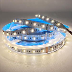 RGBWW <strong>5050</strong> 5In1 Chip RGB RGBW 60Leds 96Leds 12V 24V CCT 12mm Adjustable Dual White Waterproof Smart <strong>Led</strong> Strip <strong>Light</strong>