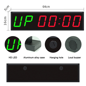 CHEETIE CP50D Extra Large digitale LED allenamento Timer intervallo orologio da parete per palestra - Product Image 2
