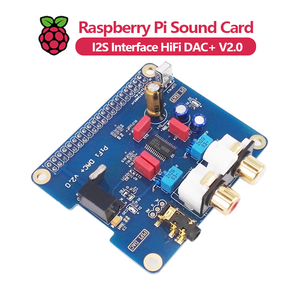 Chipboard <strong>Raspberry</strong> <strong>Pi</strong> 5/4/3b+ Hifi Dac+ Sound Card I2s Interface Pifi Dac+ V2.0