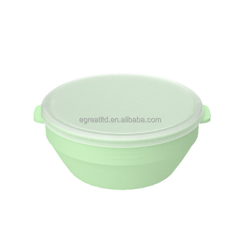 Taille S avec couvercle en silicone)Vert