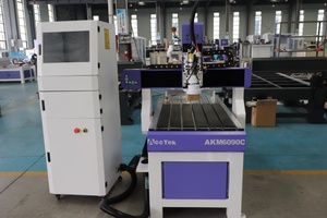 迷你数控刳刨机6090 DIY小爱好数控铣床ATC木材亚克力石材金属雕刻机与Mach3控制系统 - Product Image 3