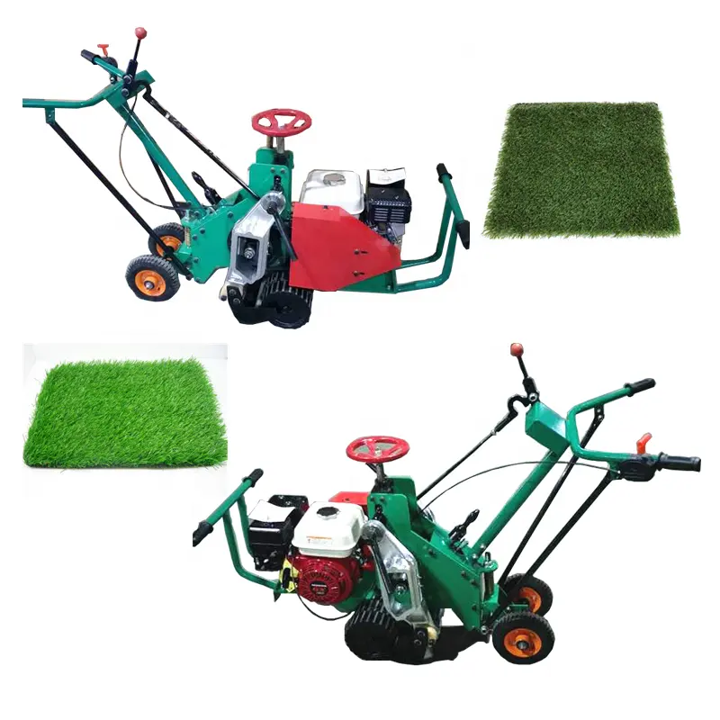 Automatisierung Benzin Grass ch neiden Sod Cutter Rasen walzen maschine Preis Rasenmäher