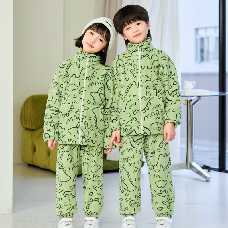 Green wild dinosaur