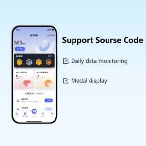 APP parentale con il sistema di monitoraggio del braccialetto applicazioni Desktop per la salute mentale progettate specificamente per gli studenti adolescenti - Product Image 4