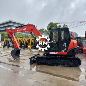 Yeni durum gibi kullanılmış ekskavatör kuexcavator KX080 bakımlı Mini ekskavatör KX 4-4 kxshipping Kx155-3 Kx65 Express kargo