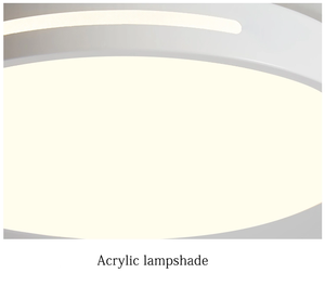 ミニマリズムシンプル卸売格安ラウンド省エネLED天井ランプライトアパートバルコニーロビー用 - Product Image 3