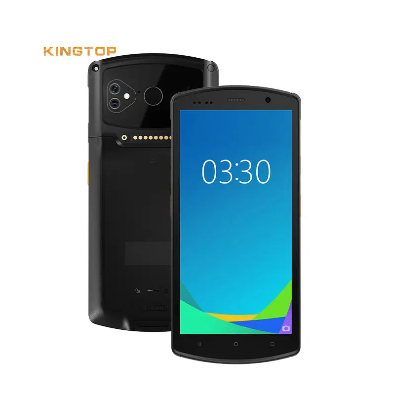 KingTop PDAs محطة البيانات المحمولة الهاتف المحمول ماسح الباركود للخدمات اللوجستية ومستودع عينة المخزون