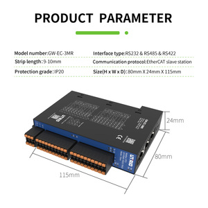 Protocollo gateway EtherCAT a RS485/RS232/RS422 Modbus RTU convertitore di protocollo convertitore di dati - Product Image 2