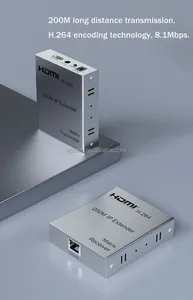 HDMIエクステンダー200MIPエクステンダーH.264 1080p 200M HDMIエクステンダー、マトリックス1TRから多くのRX - Product Image 4