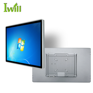 18.5英寸多电容触摸屏电脑J1900 Ip65 Linux Win电脑工业一体机数字信号