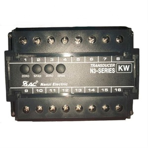 Sensor de transductor de voltaje CA de entrada de 0-1000V 4-20mA 0-10V 1 entrada 2 salida Transmisor de voltaje CA