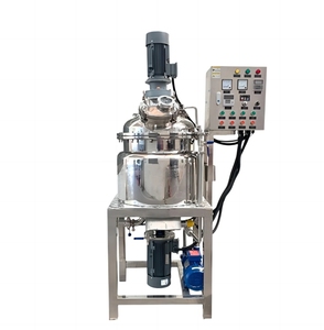 Küçük karıştırma makinesi kozmetik vakum emülgatör mikseri homojenleştirici kozmetik 50 litre mikser - Product Image 2