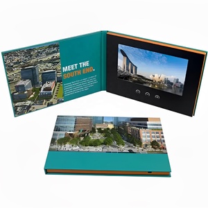 Promotional LCD <strong>Video</strong> Book Business Card 5 7 10 Inch LCD Screen Wedding <strong>Video</strong> Greeting Card <strong>Video</strong> Brochure - Product Image 1