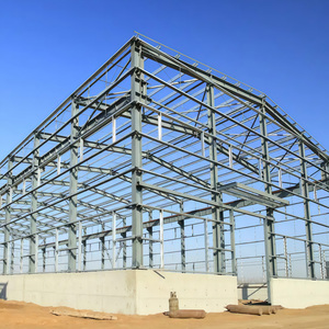 1000 mét vuông đúc sẵn sẵn Kết cấu thép xây dựng nhà kho - Product Image 1