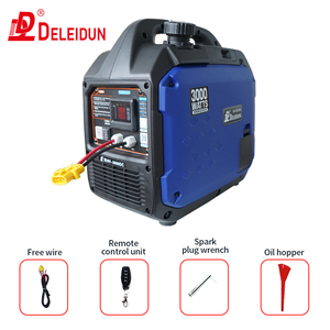 Im lặng xách tay máy phát điện biến tần 220V/12V DC/24V Single-phase 60Hz xăng đơn vị với EPA giấy chứng nhận 12V nhà - Product Image 6