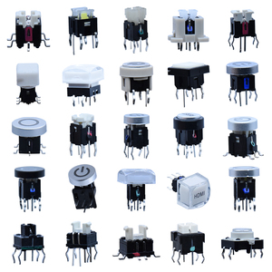 Tatto tattile 12v SMD 6mm interruttore a pulsante silenzioso in Silicone Micro interruttore silenzioso - Product Image 6