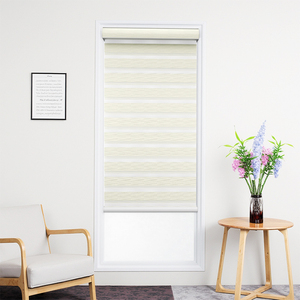 Smart <strong>Windows</strong> Cordless Electric Zebra Blinds Wifi App Smart Control Motorized <strong>with</strong> <strong>Built</strong>-In Installation Plain Technique - Product Image 1