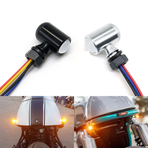 E-mark İşlevli 3 In 1 küçük boyutlu Ultra parlak Mini motosiklet çalışma göstergeleri pozisyon işık fren işık Led dönüş sinyalleri - Product Image 2