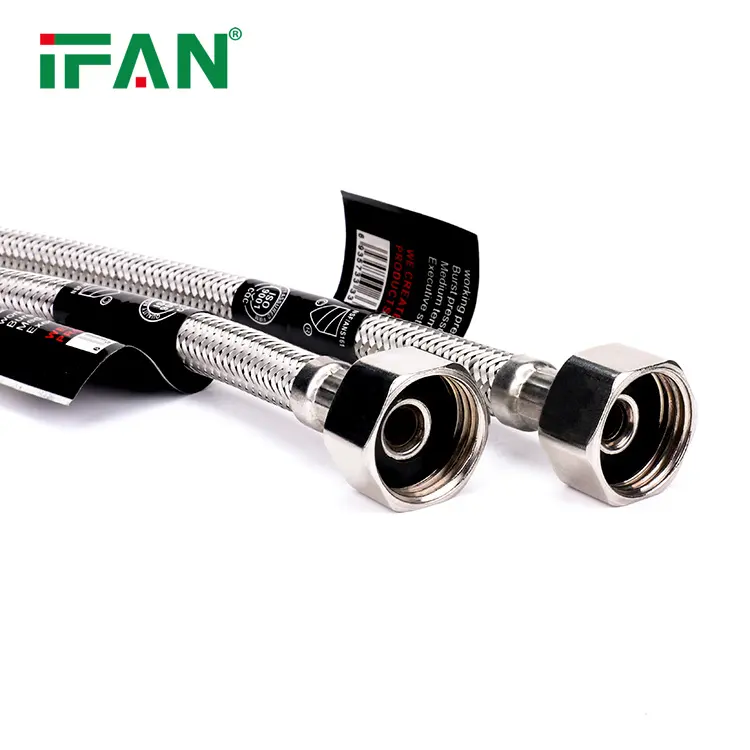 IFAN su vendita rubinetto del bacino connettore tubo flessibile in metallo tubo ondulato in acciaio inox