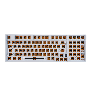 Teclado para juegos 98%, Software programable Barebones personalizado, teclado intercambiable en caliente RGB para teclado Chanical Win/Macme, kit DIY - Product Image 1