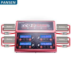 EV-Peak <span class=keywords><strong>CQ3</strong></span> 100W 4チャンネル6sリチウム電池バランス充電器デジタル液晶画面モデルドローン電池充電器 - Product Image 2