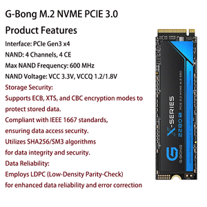 CE ROHS 1TB 2 TB M.2 2280 dispositivo di archiviazione M2 interno ssd m2 1tb discoteca e l'espansione della memoria per il gaming laptop - Product Image 2