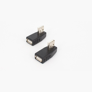 90度左/右/上/下L弯曲USB 2.0 A公到母延伸连接器角度USB适配器，用于电脑笔记本 - Product Image 5
