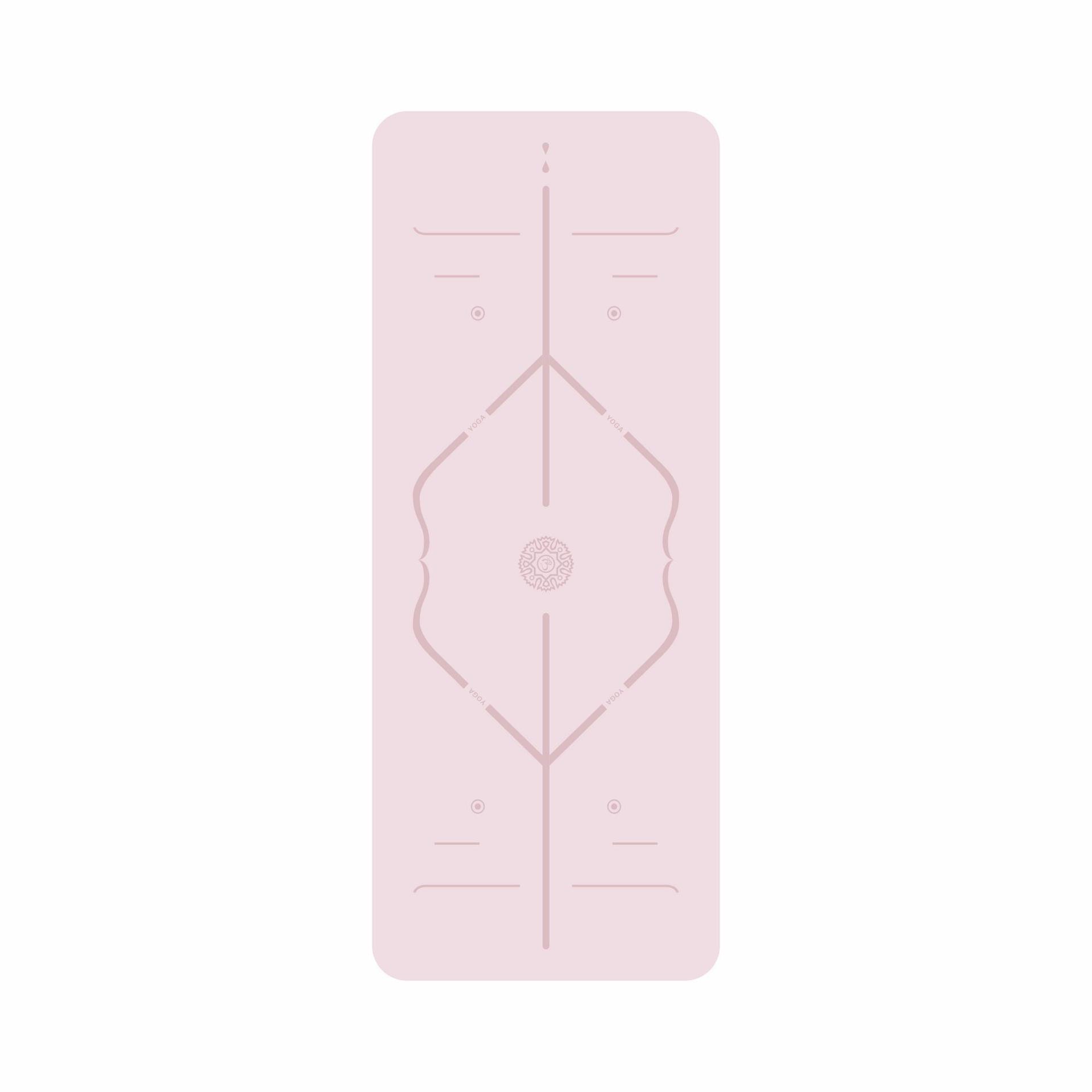 【Rose doux*】 Caoutchouc naturel PU