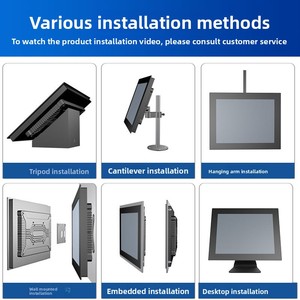 Interfaz USB de 15 pulgadas Pantalla de visualización industrial táctil capacitiva Nueva condición Máquina de marcado de fábrica Herramienta Control industrial