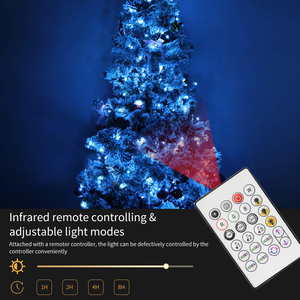 Wifi App <strong>String</strong> <strong>Lights</strong> Smart <strong>String</strong> <strong>Lights</strong> Outdoor Garden RGB Copper Wire LED <strong>String</strong> Fairy <strong>Lights</strong> with Mobile APP Control - Product Image 4