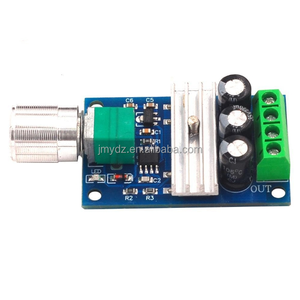 Regulador de velocidad del motor de CC 12V24V36V48V módulo de accionamiento de alta potencia controlador PWM 20A regulador de corriente - Product Image 3