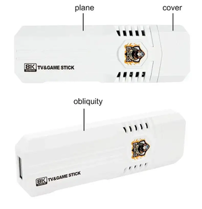 ไร้สาย2.4กรัมมินิ K8โปรย้อนยุค8K HD ทีวีวิดีโอคลาสสิกติดเกมสองระบบ WiFi แอนดรอยด์12.1 ATV 3D 40000 + คอนโซลเกม - Product Image 3