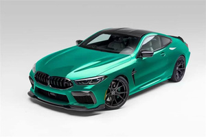 B M8 modifikasyon için kullanılan yükseltilmiş versiyonu v-tarzı karbonfiber ön tampon kenar arka difüzör arka spoiler yan etek vücut kiti - Product Image 4