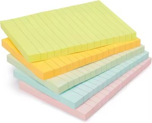 2024 Popular logotipo personalizado impreso cuaderno de cuero diario autoadhesivo blocs de notas con bolígrafo blocs de notas adhesivos - Product Image 6