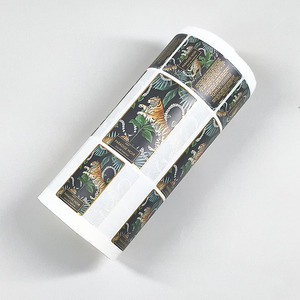 Không thấm nước sang trọng vàng lá dập Parfum nhãn dính Vinyl hương thơm nước hoa chai nhãn dán CuộN - Product Image 2