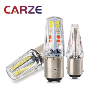 1157 BAY15D P21/5W 12V 2835 32SMD araba LED ışık ampul akan Strobe lamba dönüş fren sinyal ışığı uyarı lambası dur ampuller - Product Image 1