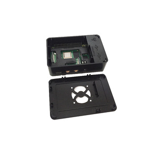 Nuovissima custodia in plastica Raspberry Pi 4 modello B/4B /B + ABS con Logo - Product Image 2
