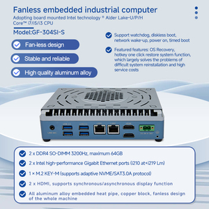 Fanless Core I5 Mini Itx Motherboard WIFI GPS MSATA USB VGA LAN With Win10 Win8 Win7 WinXP Ubuntu DDR4 3200Hz Pocket Pc - Product Image 2