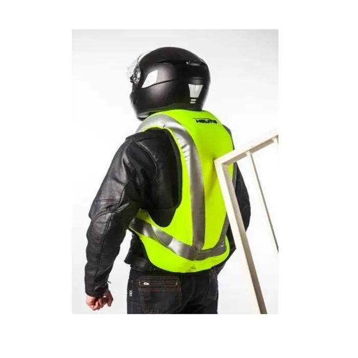 Safetypink-Chaleco de seguridad reflectante para motocicleta y montar a caballo, fluorescente, amarillo