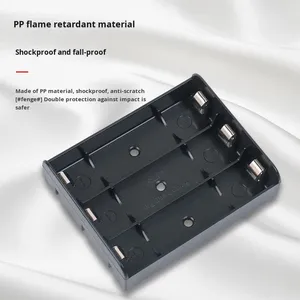 Feiben 21700 hộp pin DIY PCB Plug-in thép không gỉ mạ bạc pins 3-phần Ngăn pin quản lý pin - Product Image 2