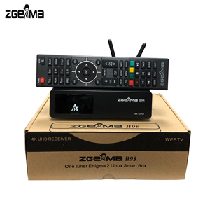 Nuevo Zgemma H9S con WIFI DVB-S2X Enigma2 Linux 4K UHD receptor de satélite Digital - Product Image 1