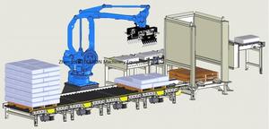 <strong>Automatic</strong> Palletizer <strong>Robot</strong> for Rice Bag China High Quality 6 <strong>Axis</strong> <strong>Robot</strong> Arm CNC <strong>Robot</strong> <strong>Palletizing</strong> Machine - Product Image 6