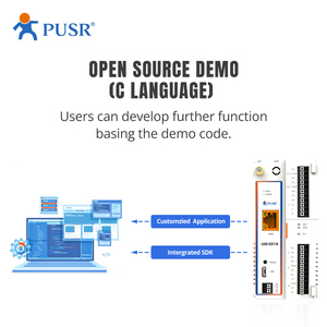 PUSR Industrial Arduino-Entwicklung IoT IO Gateway-Unterstützung Sekundäre Arduino C-Sprache ESP32-ChipsatzUSR-EG118